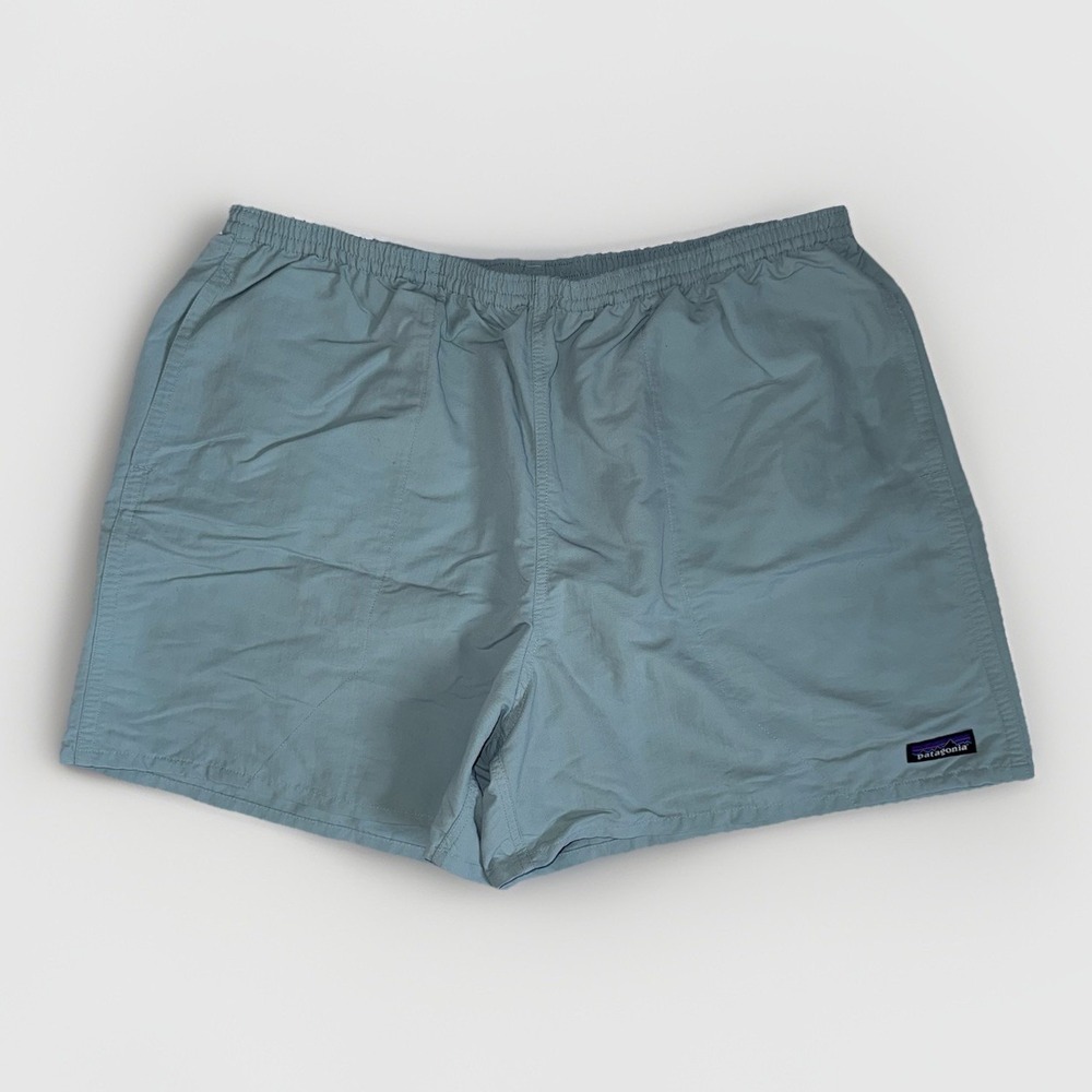 Patagonia Mens Baggies 5" Shorts XXL Teal Blue Swim Trunks 57021 Lined Nylon